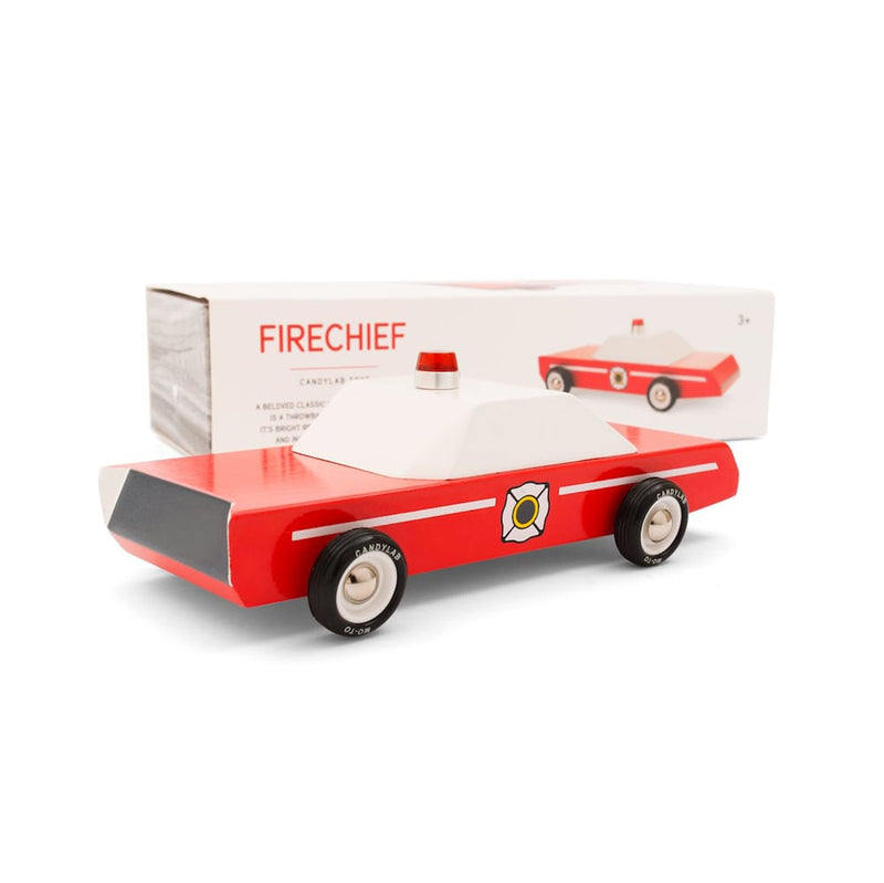 Voiture miniature - Firechief - Candylab Toys - boite