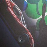 Affiche Alfa Romeo 33 Stradale - Rouge - 1967 - Automobilist - détail