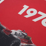 Affiche McLaren M23 - James Hunt - Marlboro -1976 - Automobilist - détail