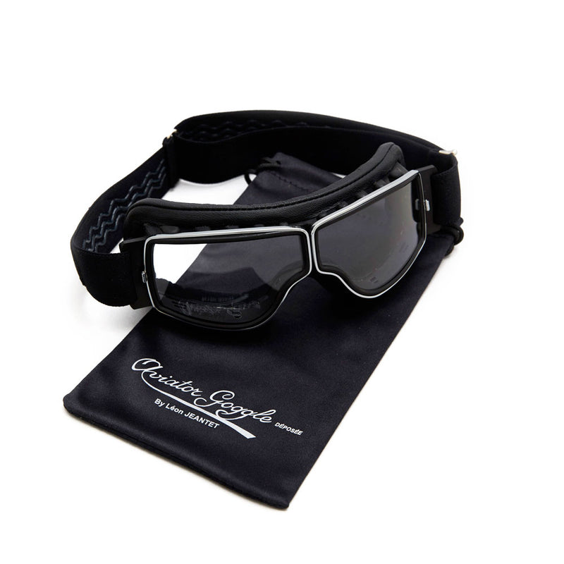 Lunettes de protection T2 Noir - Aviator Goggle - étui