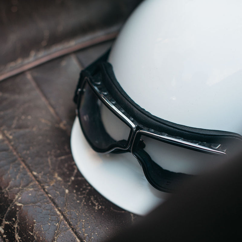 Lunettes de protection T2 Noir - Aviator Goggle - casque